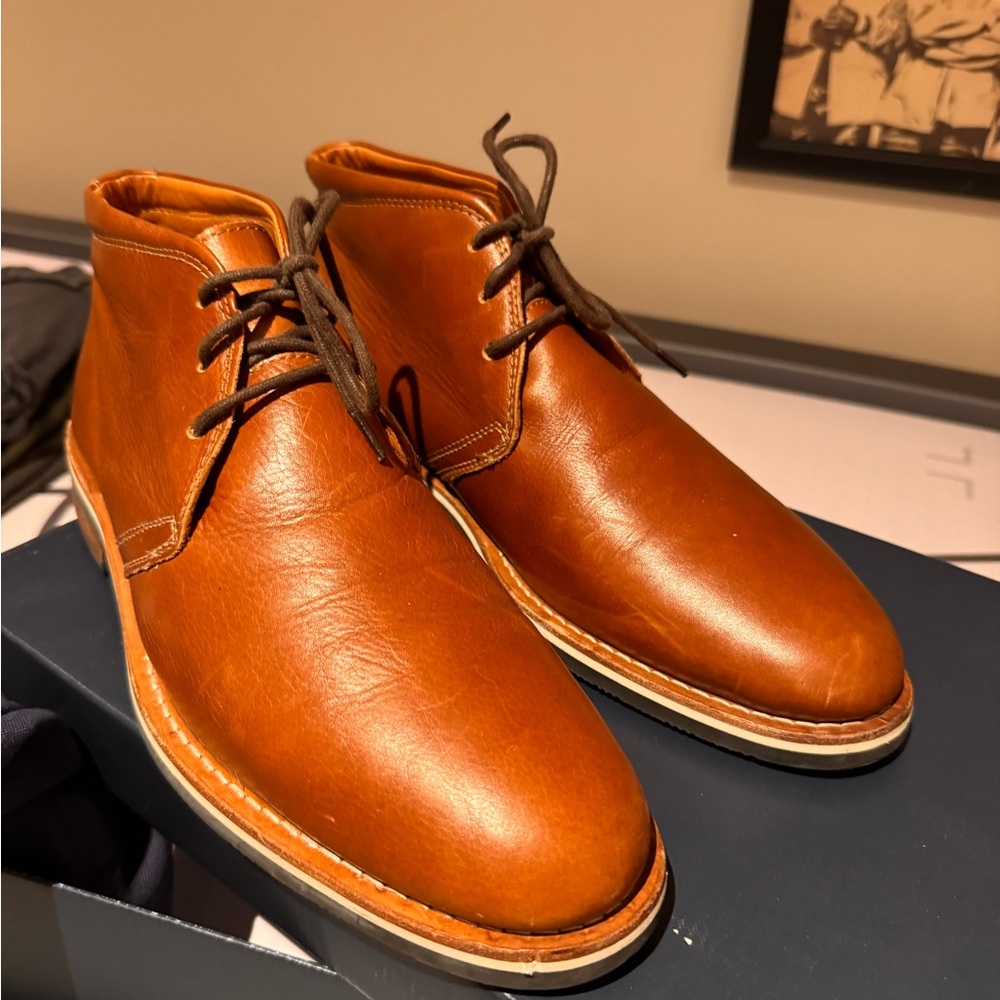 Helm Hynes Chukka Boot 11.5 whiskey colorway